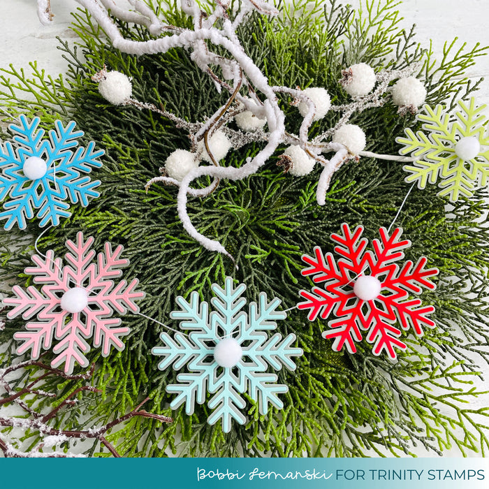 Big Snowflake Cut & Foil Die Set
