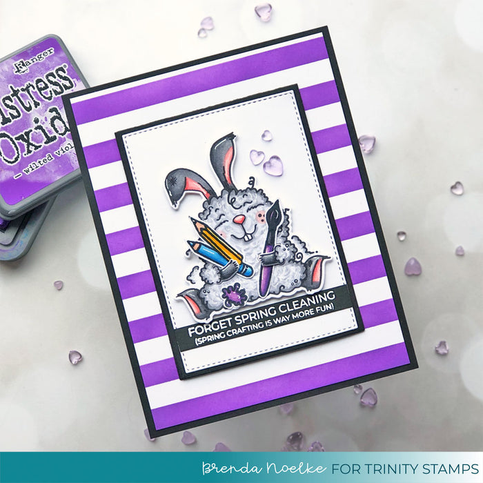 *Last Chance* Stripes - 6x9" Two Piece Stencil Set