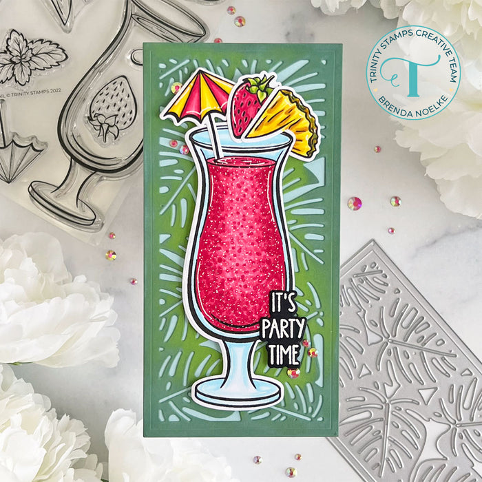 Island Cocktail 4x6 Stamp Set