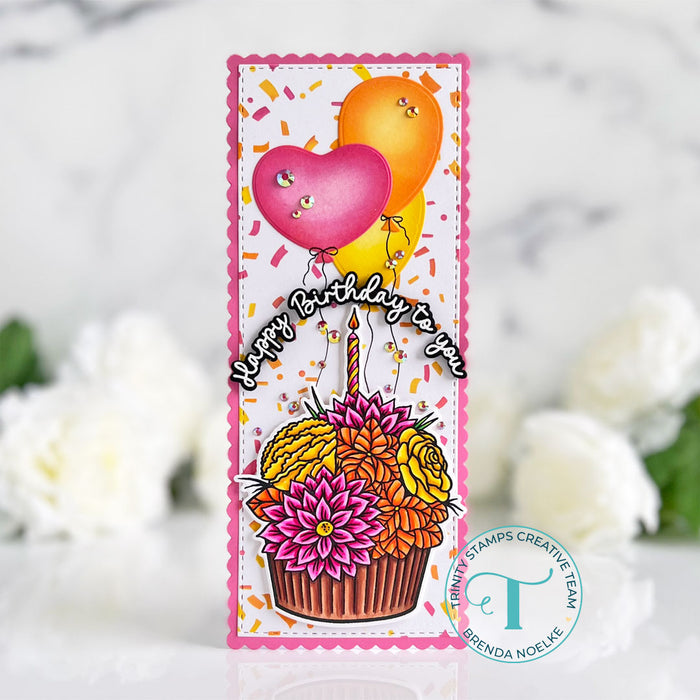 Cupcake Bouquet Coordinating Die Set