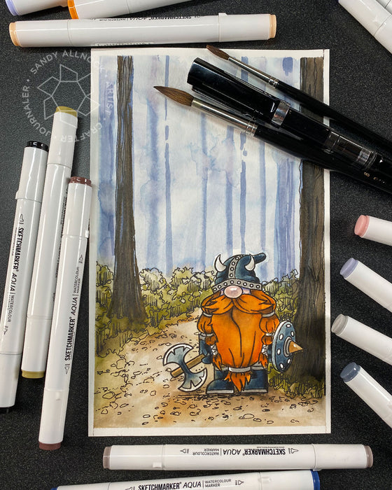 Norse Gnome 4x4 Stamp Set
