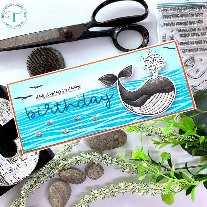 Whale Done 4x6 Stamp Set