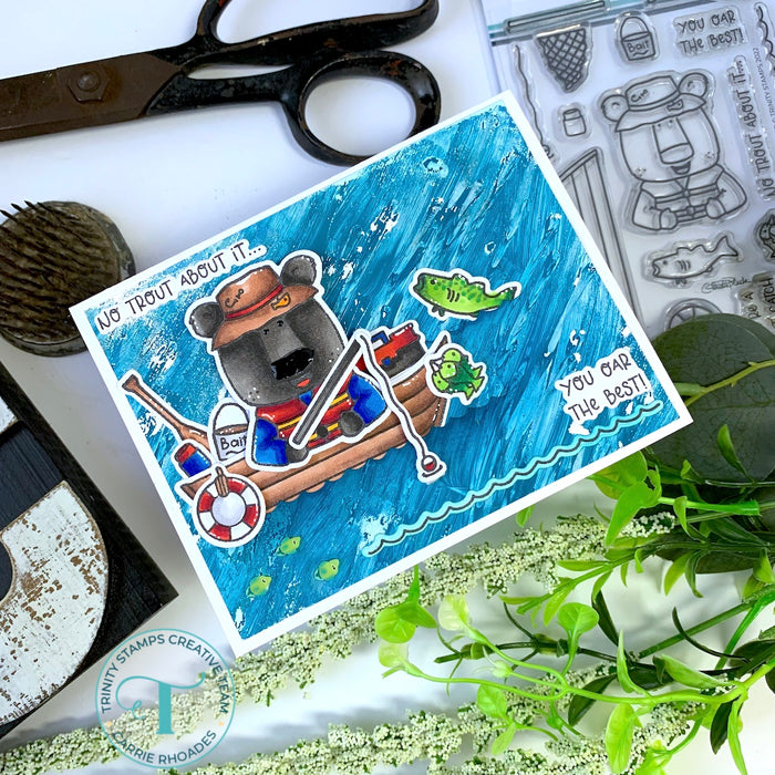 Cozy Bear Boater Coordinating Die Set
