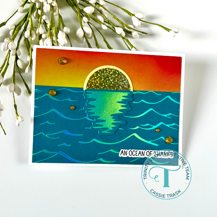 Sunset On The Sea Foil & Cut Die Set