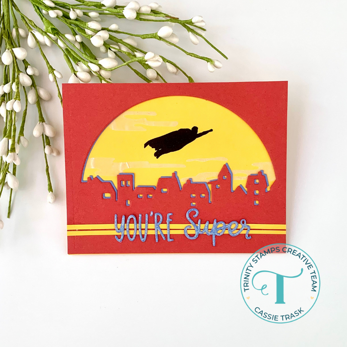 Nightscape Scene Builder 4x8 Stamp Set