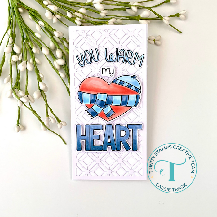 Warm Heart 3x4 Stamp