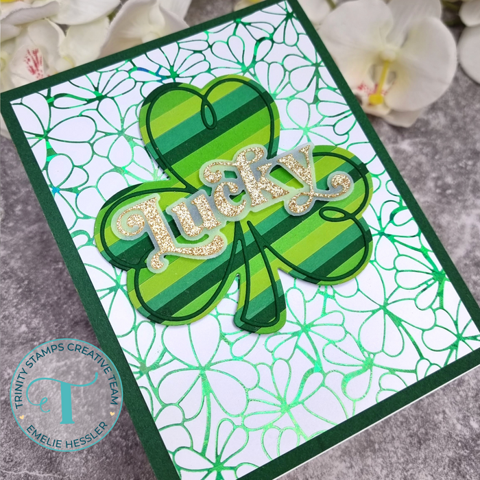 Shamrock Swirl Cut & Foil
