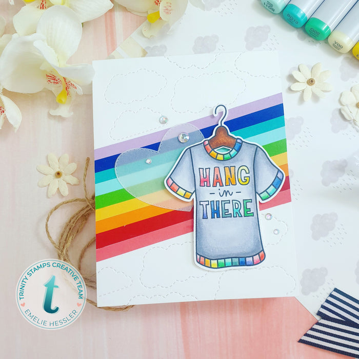 Hang In There 3x4 Stamp Set