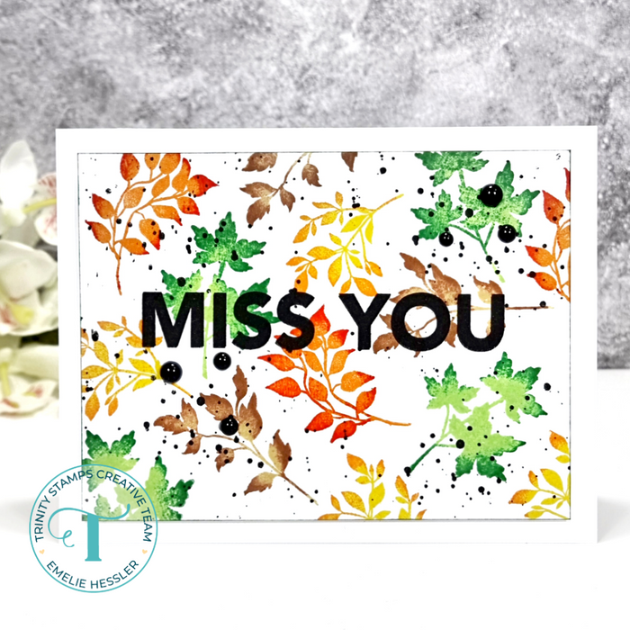 Autumn Impressions 4x6 Stamp Set