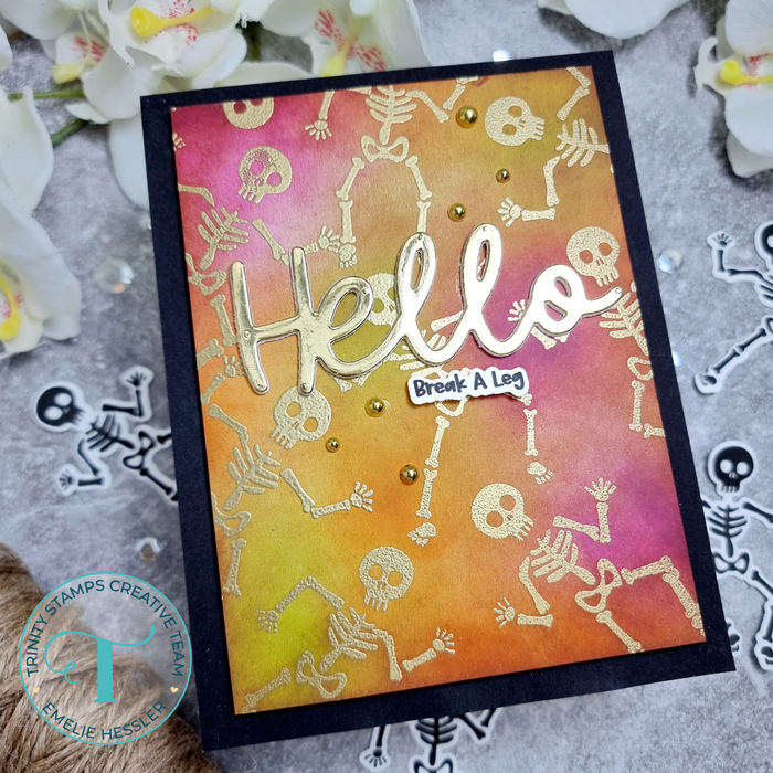Shake Your Bones 4x6 Stamp Set