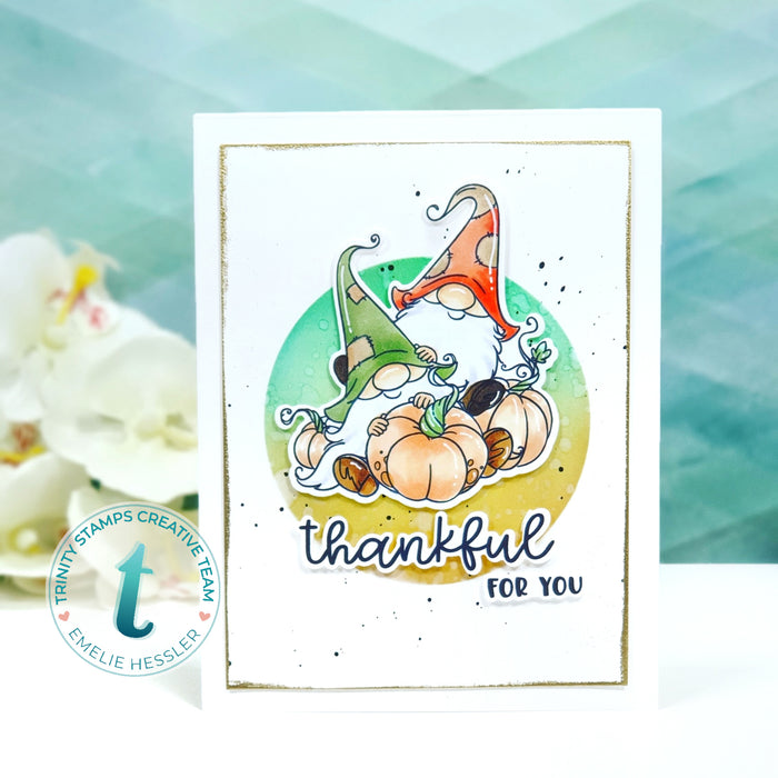 Thankful For You 3x4 Stamp Set