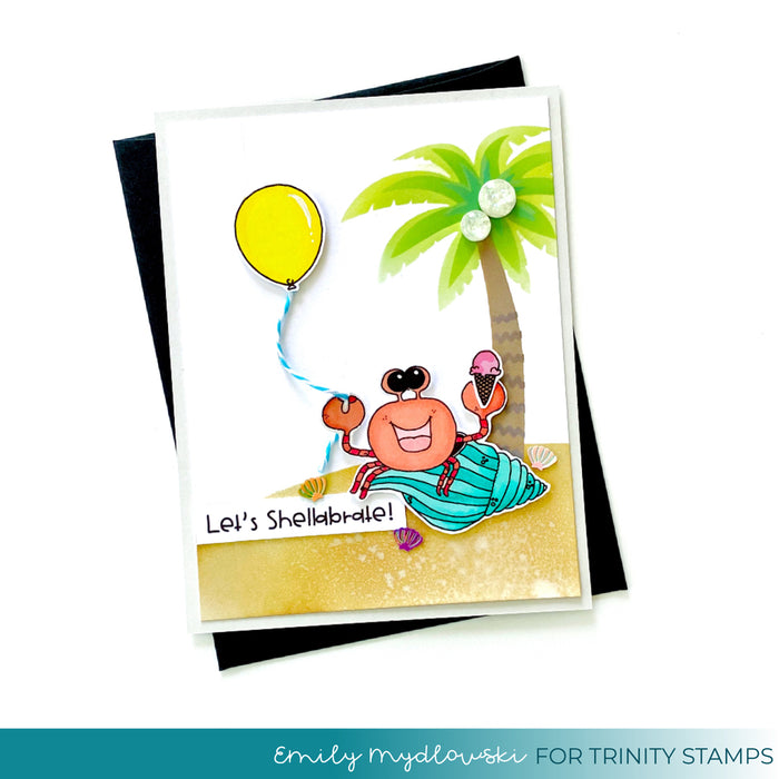 *Last Chance* Layered Palm Tree - 6x6" Laser Cut 2-Piece Layering Stencil Set
