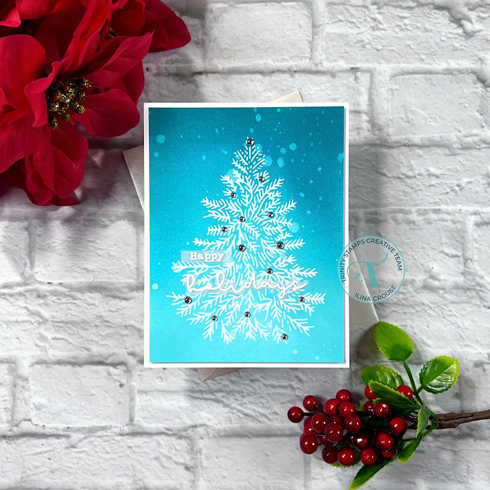 Foiled Pine - Cut & Foil Die Set