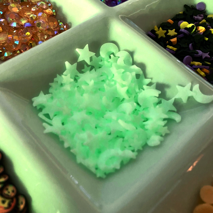 Glowing Sky Clay Embellishments