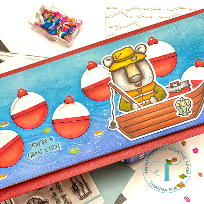 Cozy Bear Boater Coordinating Die Set