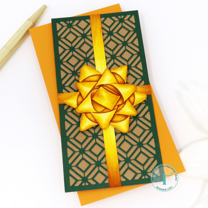 Geometric Cut Out Mini Slimline Panel Die