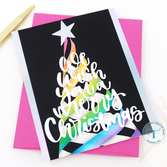 Ribbon Twirl 6x6 Layering Stencil