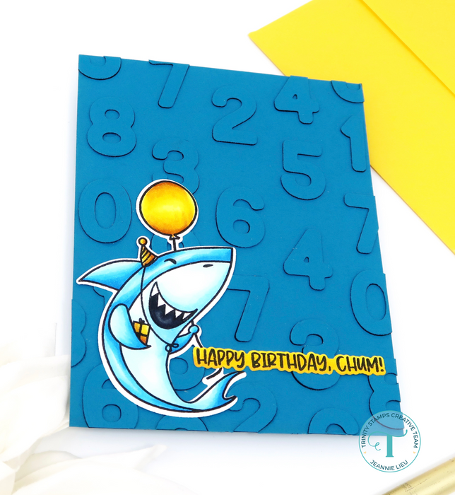 Birthday Shark Coordinating Die Set