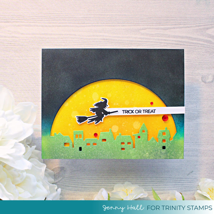 Nightscape Scene Builder 4x8 Stamp Set