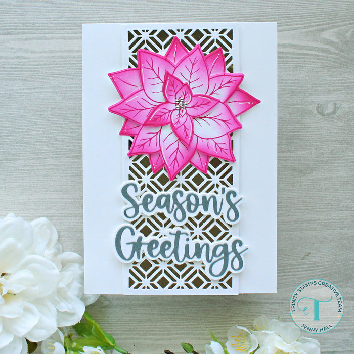 Geometric Cut Out Mini Slimline Panel Die