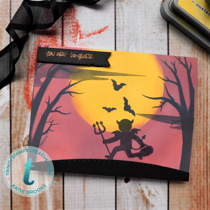 Trick Or Treat 4x8 Stamp Set