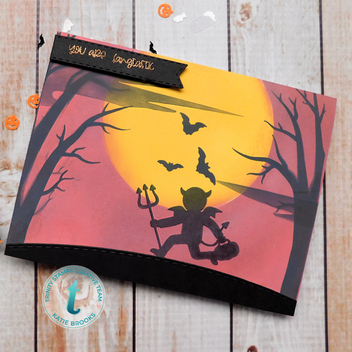 October Night Sky - 6x6" Laser Cut 2-piece Layering Stencil Set