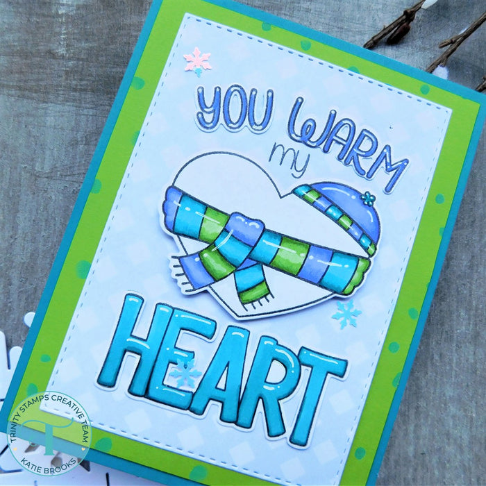 Warm Heart Coordinating Die Set
