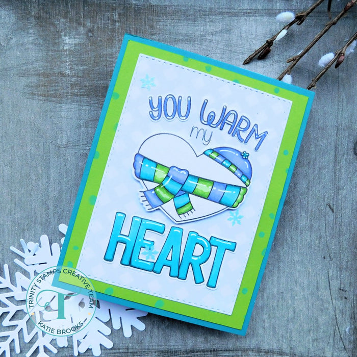 Warm Heart 3x4 Stamp