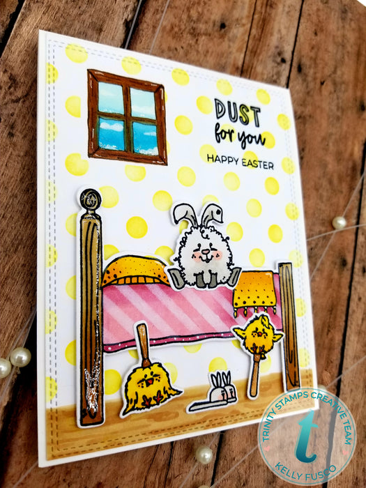 Dust Bunnies - Coordinating Die Set