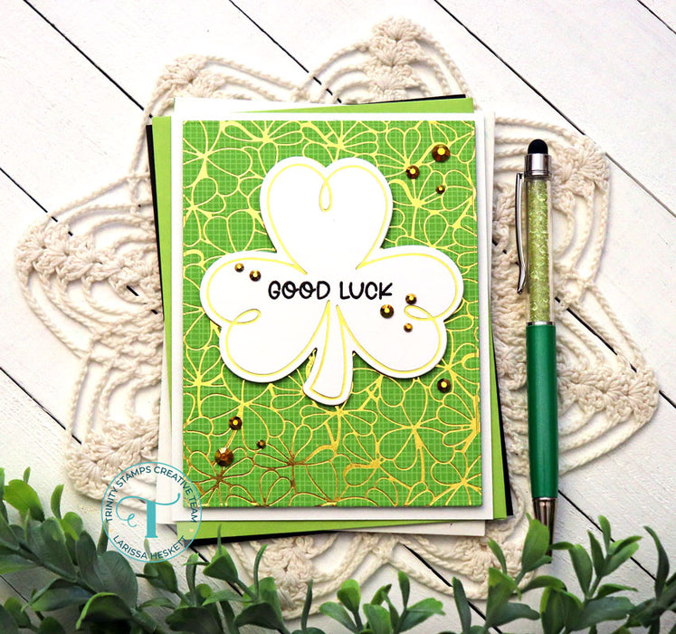 Shamrock Swirl Cut & Foil