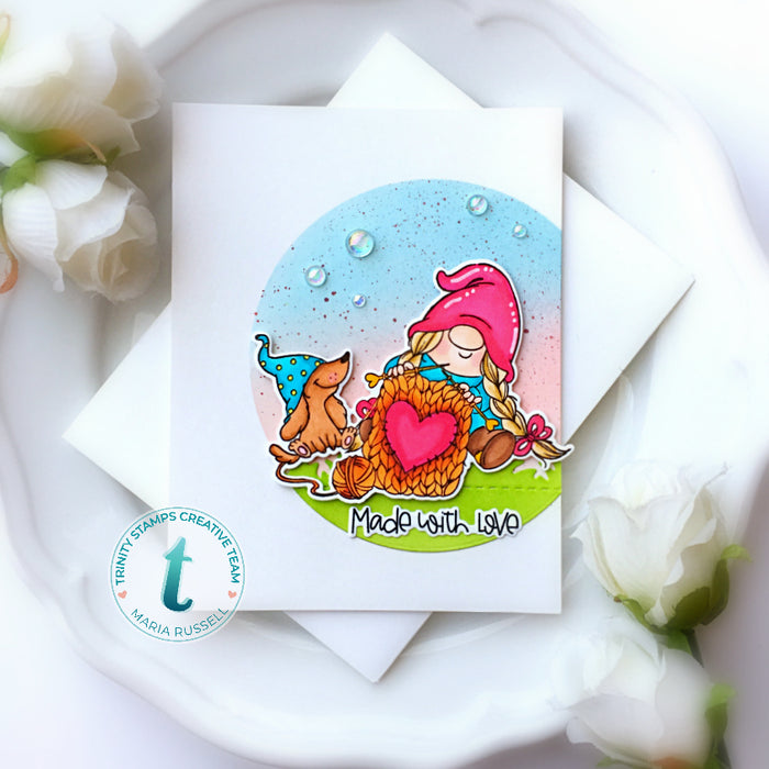 Made With Love 3x4 Stamp Set