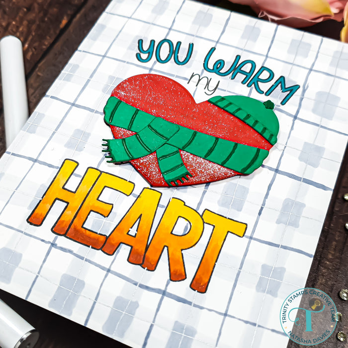 Warm Heart Coordinating Die Set