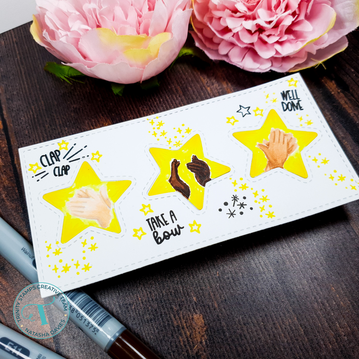 Star Trio Mini Slimline Panel Die