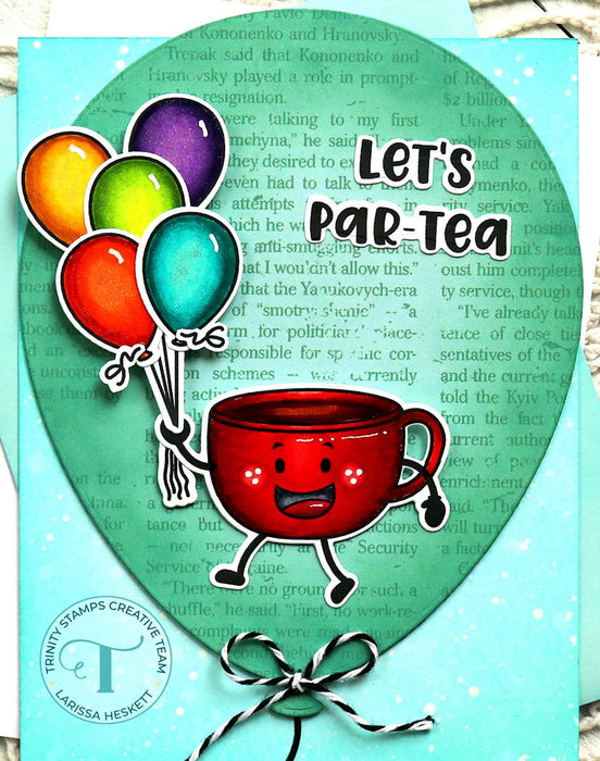 Par-TEA 3x4 Stamp Set