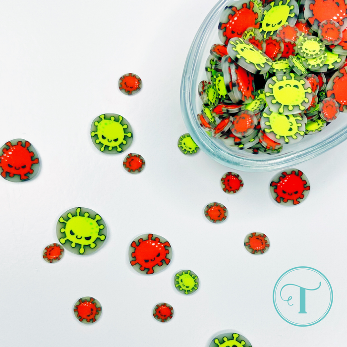 *Last Chance* Sanitize Me Clay Embellishments