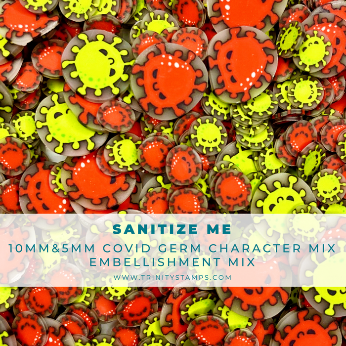 *Last Chance* Sanitize Me Clay Embellishments