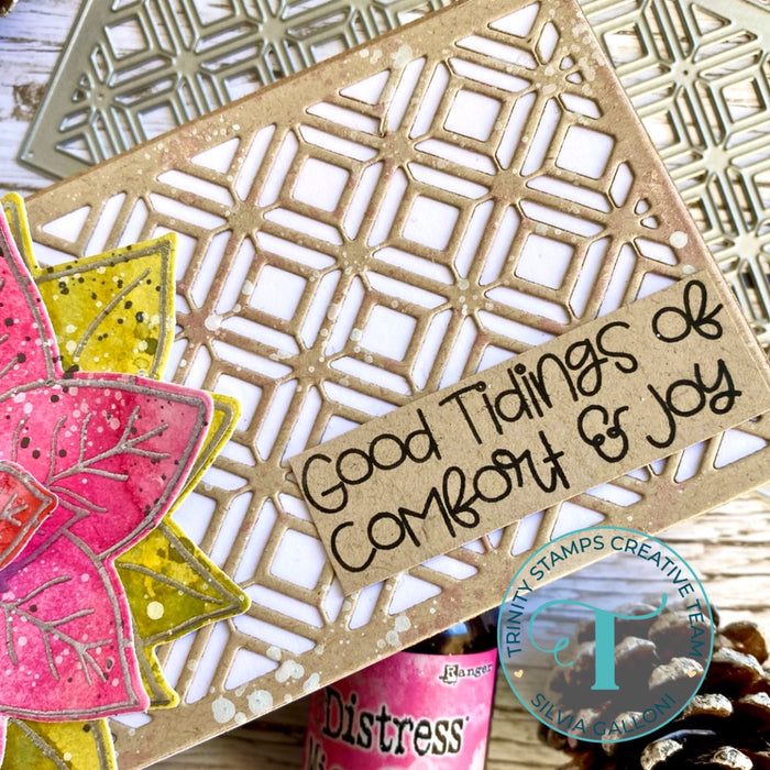 Geometric Cut Out Mini Slimline Panel Die