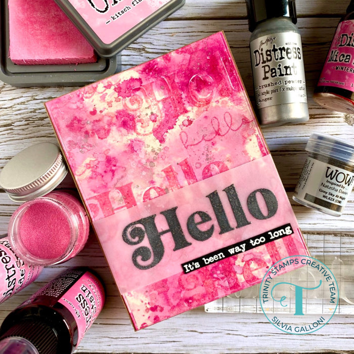 Simply Sentimental - Hello Coordinating Die Set