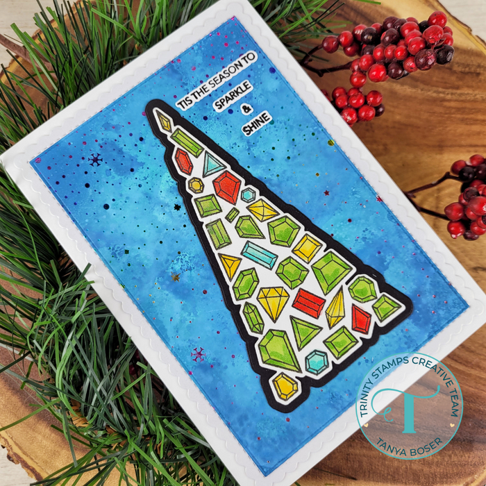 Sparkle Season 4x6 Stamp Set