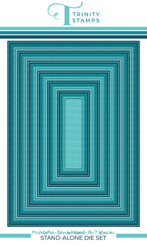 A-7 Modern Embossed Layers Die Set