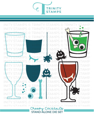 Creepy Cocktails Die Set
