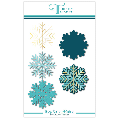 Big Snowflake Cut & Foil Die Set