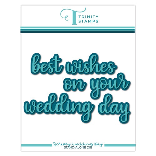 Scripty Wedding Day Die Set