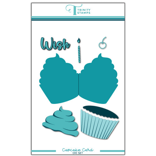 Cupcake-Shaped Card Die Set