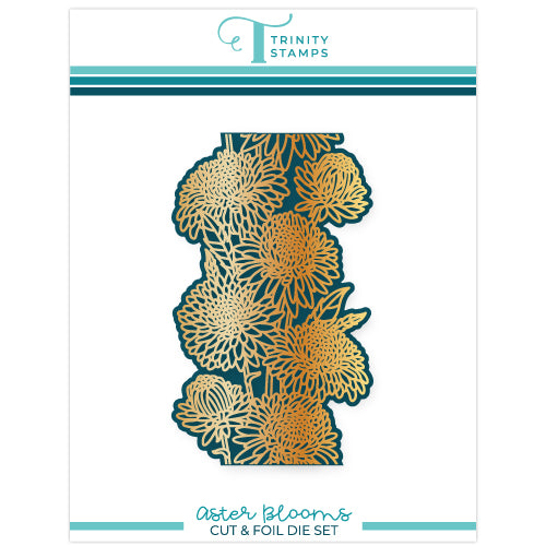 Aster Blooms Cut & Foil Die Set