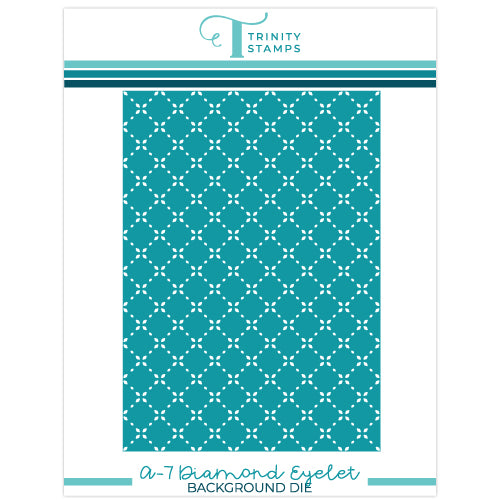 A-7 Diamond Eyelet Background Die