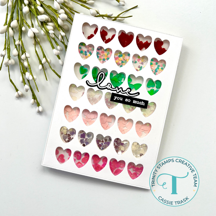 Row of Hearts Die
