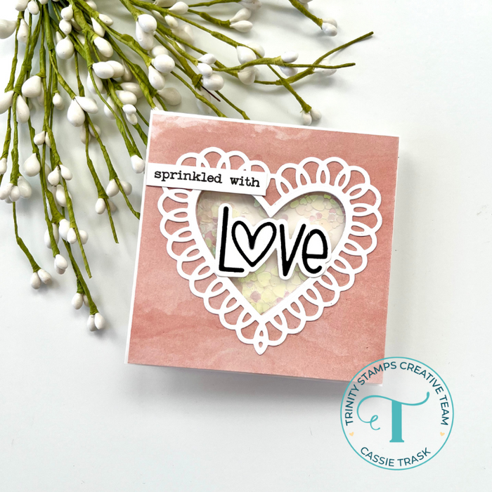 Swirly Heart Die Set