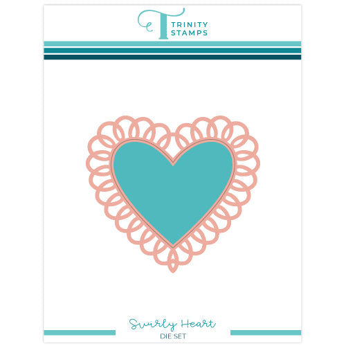 Swirly Heart Die Set