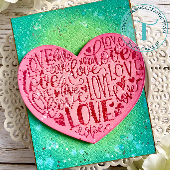 Love Heart Cut & Foil Die Set